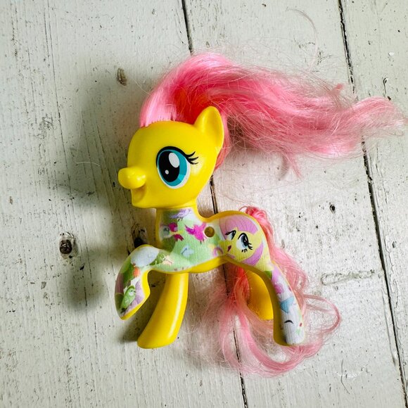 My Little Pony The Movie Fluttershy Reboot Action Figure Fluttershy Pony - Picture 8 of 8